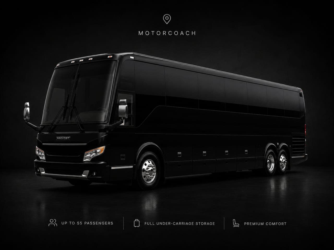 Motorcoach — 55 Passenger Motorcoach